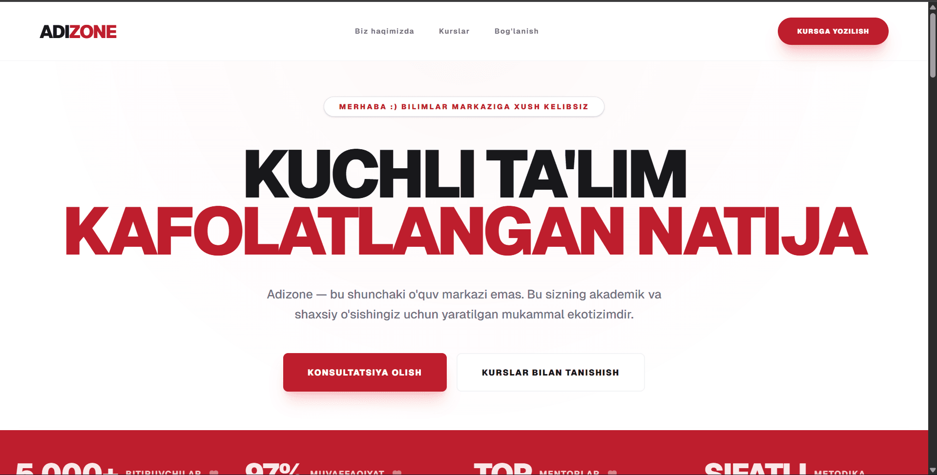 Adizone Education